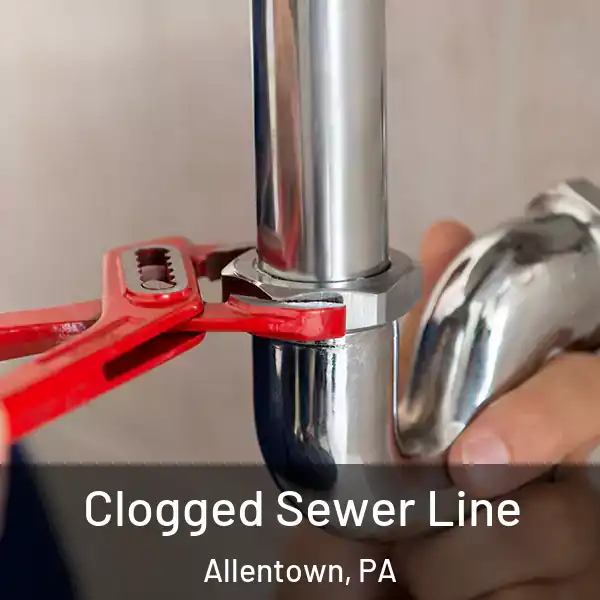  Clogged Sewer Line Allentown, PA